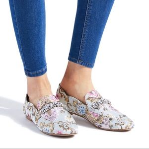 GAIA JEWELED FLAT LOAFER